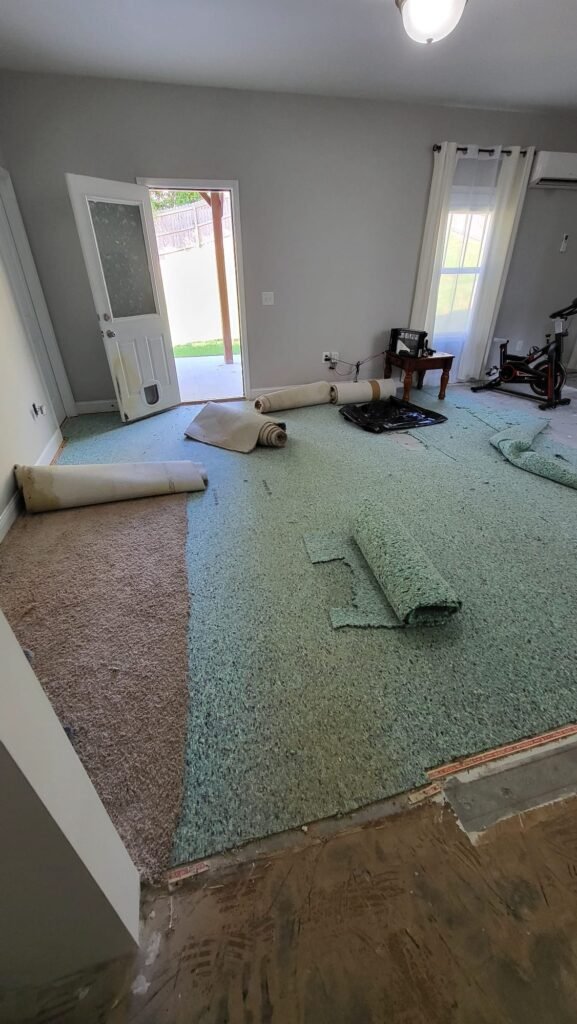 Flooring: Carpet Installation