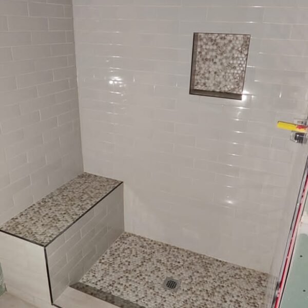 Tile Installation in Shower in Hiram Georgia