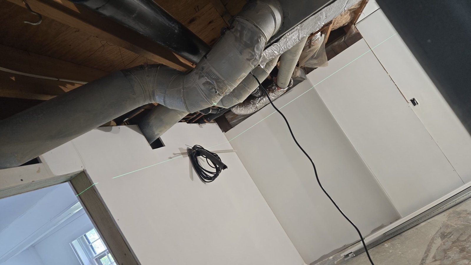 Acoustic ceiling install