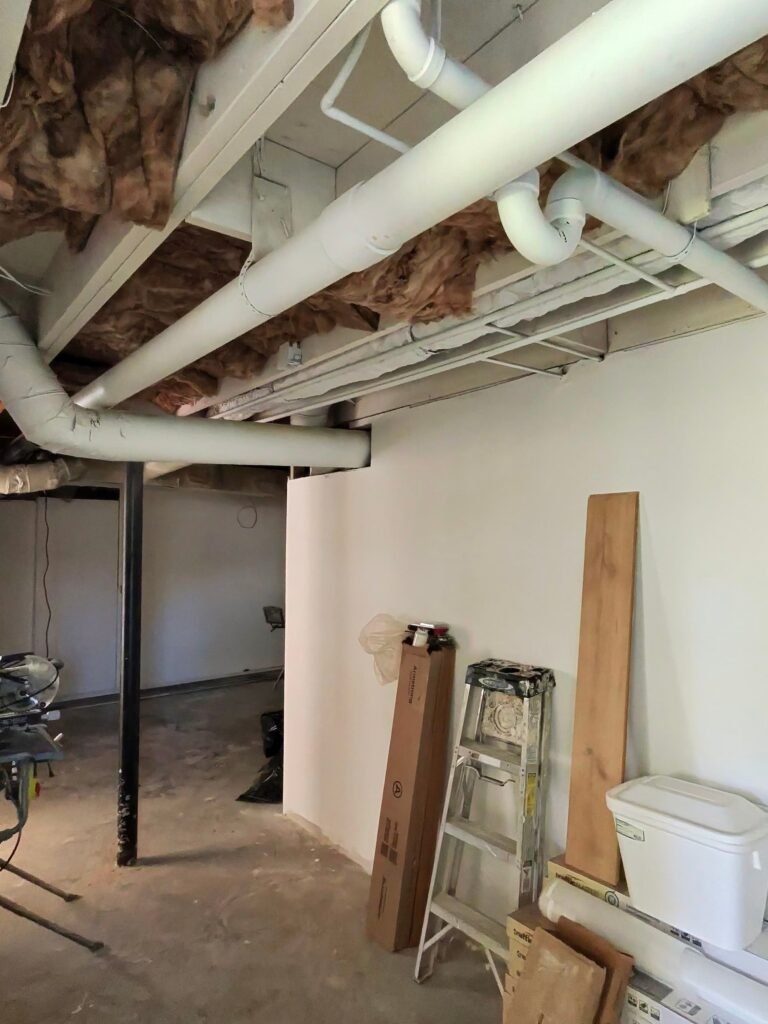 Acoustic ceiling install